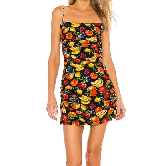 WeWoreWhat Ronnie Fruit Print Dress - Picture 1 of 4